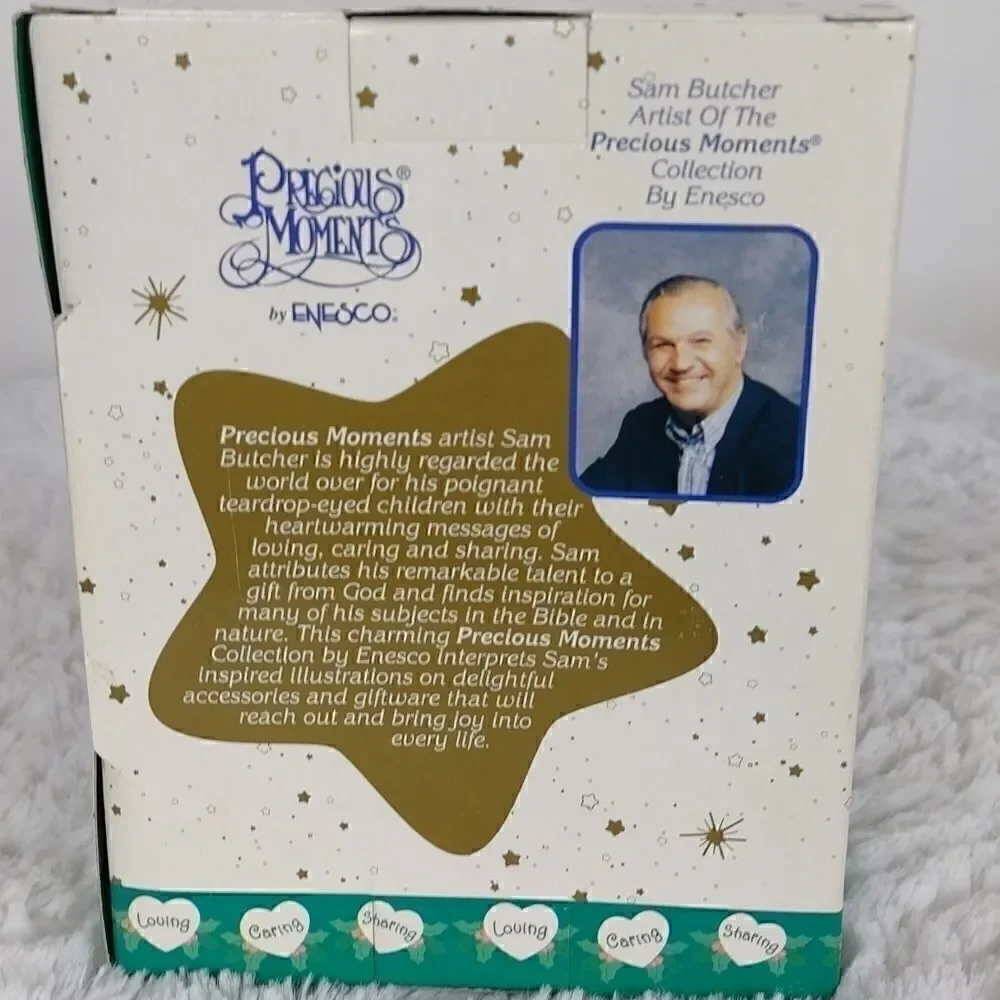 NIB Precious Moments Lighted Christmas Ornament